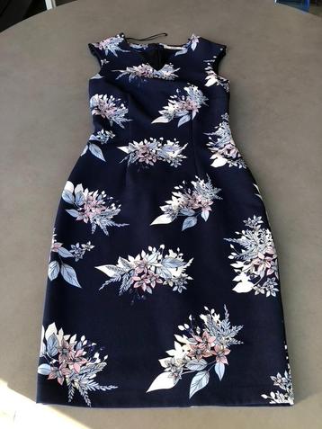 Blauw gebloemd Steps jurkje, maat 34 beschikbaar voor biedingen