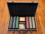 Complete Pokerset - Nieuw!, Hobby en Vrije tijd, Gezelschapsspellen | Kaartspellen, Drie of vier spelers, Ophalen of Verzenden