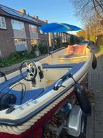 Perfecte eerste sloep – met nieuwe trailer en accessoires, Watersport en Boten, Sloepen, Ophalen, Tot 10 pk, Zo goed als nieuw