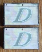 2 lege cassettebandjes doosjes TDK  D normal position, Cd's en Dvd's, Cassettebandjes, Ophalen of Verzenden, Gebruikt