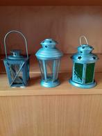 Drie decoratieve lantaarns, Ophalen of Verzenden, Zo goed als nieuw