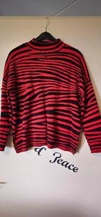 Trui Rood Zwart - Lekker Warm!, Questions, Maat 46/48 (XL) of groter, Ophalen of Verzenden, Zo goed als nieuw