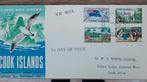 Cook Islands fdc 1965 beschreven, Postzegels en Munten, Postzegels | Eerstedagenveloppen, Ophalen of Verzenden, Nederland