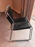 SET vintage Lisa Norinder spaghetti chairs Melker voor IKEA, Huis en Inrichting, Stoelen, Ophalen, Gebruikt, Twee, Zwart