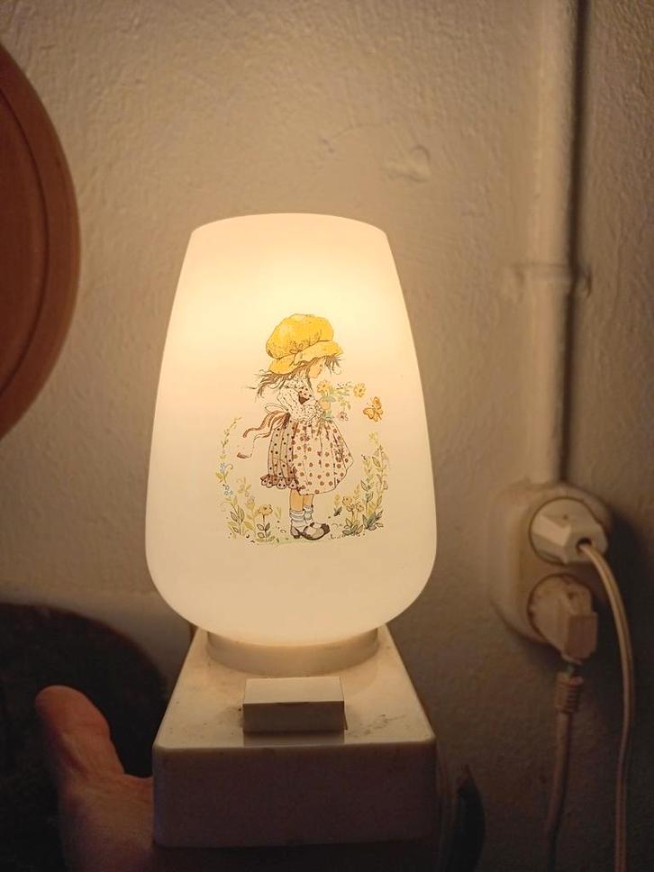 Holly Hobbie Lamp - Vintage Kinderkamer, Verzamelen, Retro, Overige typen, Ophalen of Verzenden