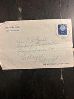 Luchtpostblad postzegel Juliana 50 ct, Postzegels en Munten, Ophalen of Verzenden, Envelop