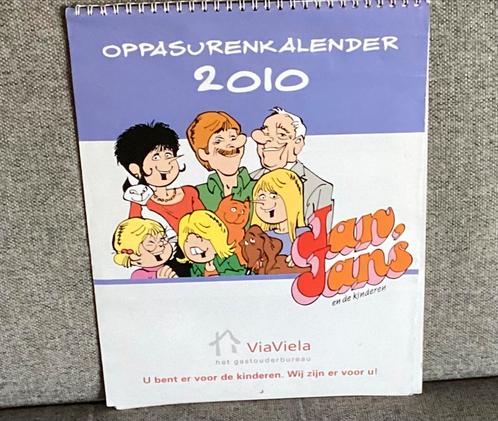 Jan, Jans en de kinderen Oppasurenkalender 2010 ViaViela., Verzamelen, Stripfiguren, Zo goed als nieuw, Overige figuren, Ophalen of Verzenden