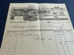 Oude rekening Diepenbrock & Reigers 1906, Verzamelen, Verzenden, Gebruikt