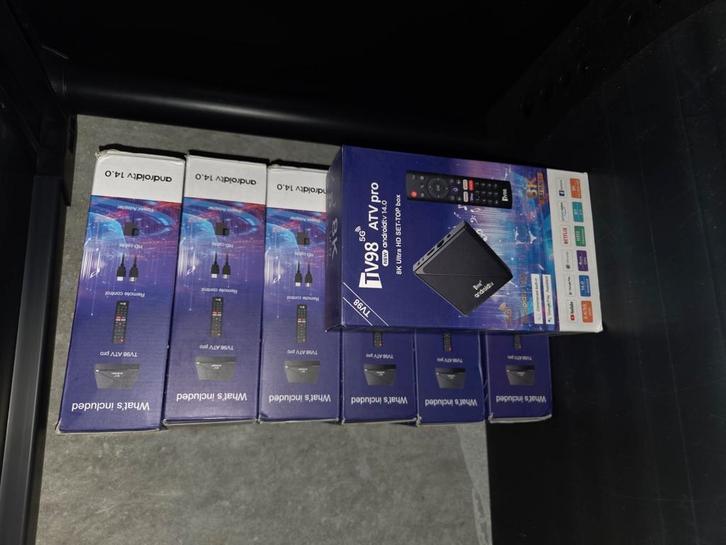 Opruiming Voorraad – IPTV TV Box | Smart TV Box Android, Audio, Tv en Foto, Mediaspelers, Ophalen of Verzenden