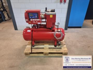 Schroefcompressor Boge CL3 bj 2010 10 bar 2,2kW gebruikt beschikbaar voor biedingen