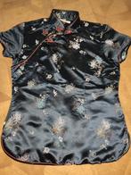 Manon Chinees blouse maat 38, Kleding | Dames, Blouses en Tunieken, Maat 38/40 (M), Zwart, Manon, Ophalen of Verzenden