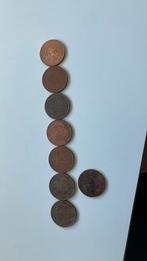 2,5 cent Nederlands Indië 8 maal, Setje, Koningin Wilhelmina, Overige waardes, Ophalen of Verzenden