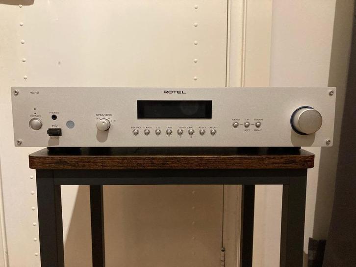 Rotel RA-12 versterker MK1, Audio, Tv en Foto, Versterkers en Receivers, Gebruikt, Stereo, 60 tot 120 watt, Overige merken, Ophalen
