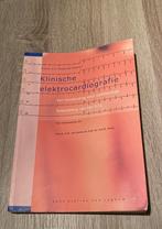 Klinische elektrocardiografie boek cardiologie, Boeken, Ophalen of Verzenden, Beta, Zo goed als nieuw, HBO