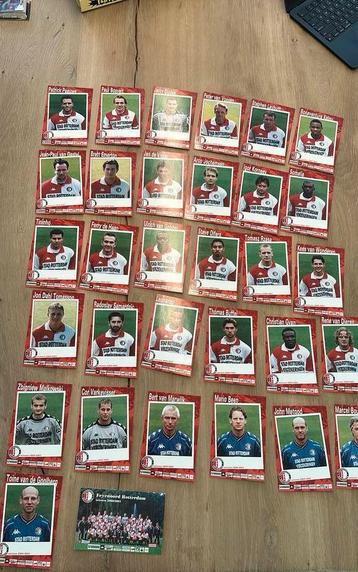 Feyenoord selectie kaarten seizoen 2000/2001 beschikbaar voor biedingen