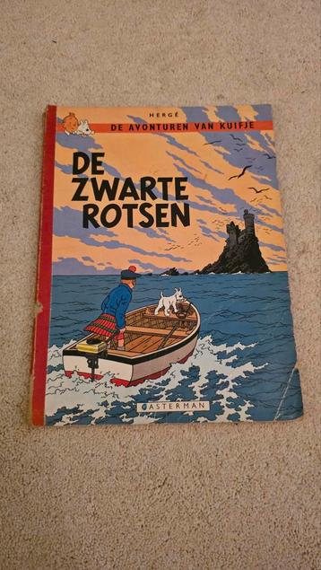 Kuifje - De Zwarte Rotsen 1967 softcover beschikbaar voor biedingen