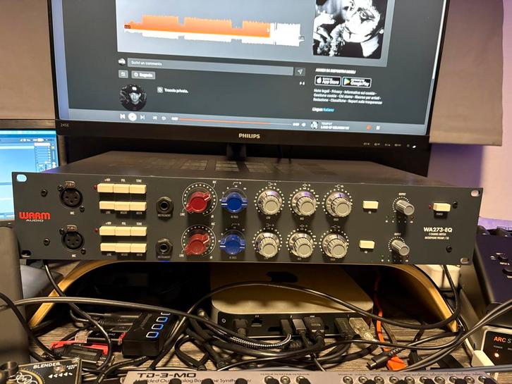 Warm Audio WA273-EQ, Audio, Tv en Foto, Professionele Audio-, Tv- en Video-apparatuur, Zo goed als nieuw, Audio, Ophalen