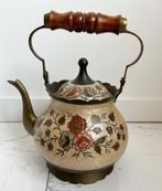 Theepot Bloemen Waterkoker Vintage, Witgoed en Apparatuur, Waterkokers, 1 tot 2 liter, Ophalen of Verzenden, Zo goed als nieuw