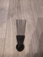 Metalen Afrokam, Ophalen of Verzenden, Gebruikt, Kam of Borstel