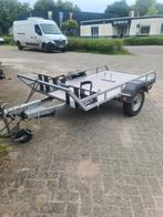 Nette , goede aanhanger om motorfietsen mee te vervoeren, Auto diversen, Aanhangers en Bagagewagens, Ophalen of Verzenden, Gebruikt