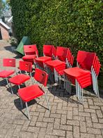 Stoelen/Kantinestoelen stapelbaar, Huis en Inrichting, Stoelen, Ophalen, Gebruikt, Kunststof, Vijf, Zes of meer stoelen
