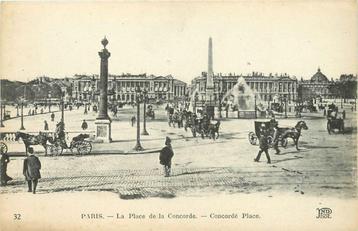 (376-192-035) Paris La Place de la Concorde beschikbaar voor biedingen