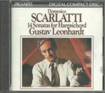 Scarlatti - Sonates - Gustav Leonhardt, Cd's en Dvd's, Cd's | Klassiek, Ophalen of Verzenden, Barok, Gebruikt, Overige typen