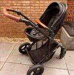 Sleeworld Supreme Kinderwagen + autostoel + isofixbase zwart, Gebruikt, Luchtbanden, Ophalen, Kinderwagen