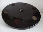Porteldisc (hoedendoos) draaitafel bakeliet., Ophalen of Verzenden