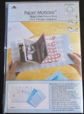 Kaarten Maken Paper Motions Magic Slide Picture Book Wedding