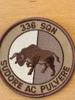 Desert embleem 336 SQN C-130 Hercules RNLAF, Verzamelen, Verzenden, Luchtmacht, Nederland, Embleem of Badge