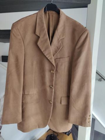 ZGAN. Colbert, nubuck leer, maat 50 beschikbaar voor biedingen