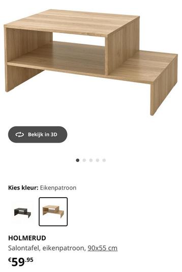 Salontafel ikea Holmerud beschikbaar voor biedingen