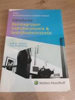 Introductie basisbegrippen bedrijfseconomie en bedrijfsadmin, Ophalen of Verzenden, G.H. Wittenberg; A.W.W. Heezen, Management