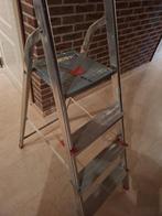 ALUMINIUM TRAP 3 TREE MET PLATEAU, Doe-het-zelf en Verbouw, Ladders en Trappen, Trap, Ophalen of Verzenden, Zo goed als nieuw