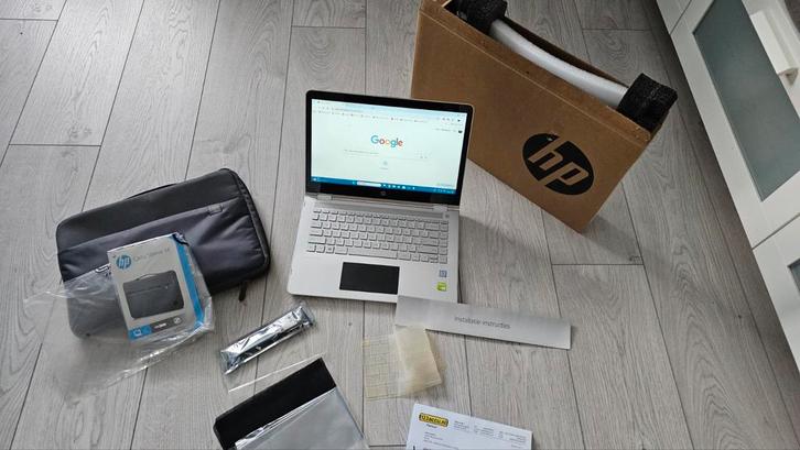 HP Pavilion X360,14 inch, 1TB SSD, 8GB, NVIDIA, Computers en Software, Windows Laptops, Zo goed als nieuw, 14 inch, SSD, 4 Ghz of meer
