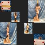 Vintage Beeld Vrouw met Hond, Ophalen of Verzenden