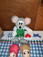 Mevrouw Suikerspin, Bennie Dom en Jul de Muis knuffel, Ophalen of Verzenden