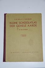 Kleine Schoolatlas der Gehele Aarde Bos Van Balen 1948, Boeken, Atlassen en Landkaarten, Gelezen, Overige typen, Ophalen of Verzenden