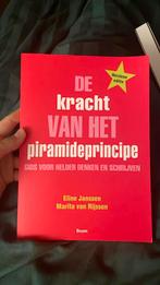 Eline Janssen - De kracht van het piramideprincipe, Boeken, Eline Janssen; Marita van Rijssen, Ophalen of Verzenden, Zo goed als nieuw