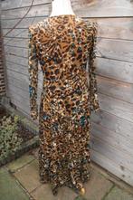 Wikkeljurk camel/ blauw femme9 mt M Vaste prijs, Maat 38/40 (M), Bruin, Femme9, Ophalen of Verzenden