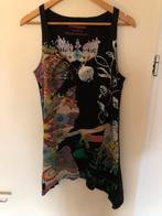 Desigual prachtige mouwloze jurk maat L/M., Ophalen of Verzenden, Zo goed als nieuw, Maat 38/40 (M), Onder de knie