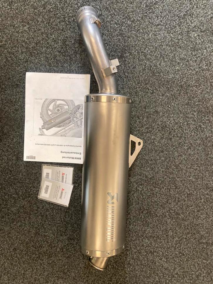 Akrapovic slip on uitlaat demper BMW R 1200 GS en GSA Dohc, Motoren, Tuning en Styling, Ophalen