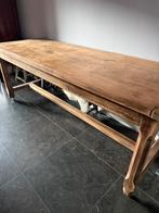 Oude antieke  klooster tafel, Huis en Inrichting, Tafels | Sidetables, Ophalen, Zo goed als nieuw, Rechthoekig, 200 cm of meer