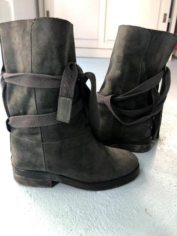 Stoere en soepele humanoid laarzen blauw 37 - valt ruim beschikbaar voor biedingen