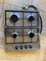 Gas kookplaat, Witgoed en Apparatuur, Ophalen, Gebruikt, 4 kookzones, Inbouw