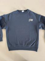 Blauwe sweater van Zara met backprint maat 164, Jongen of Meisje, Trui of Vest, Nieuw, Ophalen of Verzenden