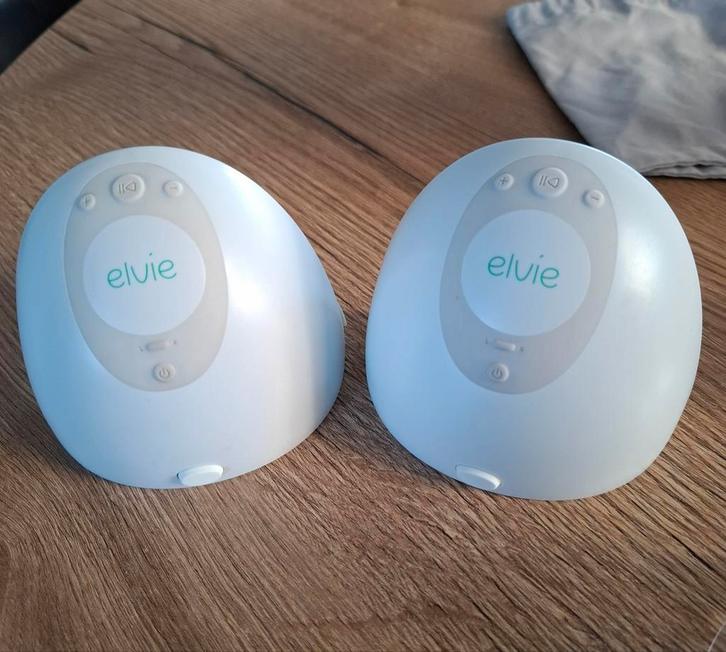 Elvie borstkolven + accesoires, Kinderen en Baby's, Babyvoeding en Toebehoren, Zo goed als nieuw, Borstkolf, Ophalen of Verzenden