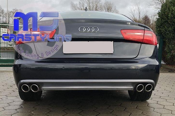 AUDI A6 [C7] - ACHTERBUMPER DIFFUSER [S6 Look], Auto diversen, Tuning en Styling, Ophalen of Verzenden