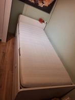 Ikea Släkt bed - Uitschuifbaar logeerbed, Huis en Inrichting, Slaapkamer | Bedden, Gebruikt, 90 cm, Eenpersoons, Wit